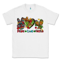 White peace love fiesta ado Classic Tee - AdoDesignShop
