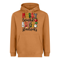 Meerkat Merry Teacher Bright Students Christmas Heavyweight Hoodie - LillyAllenDesigns
