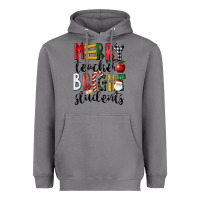 Storm Merry Teacher Bright Students Christmas Heavyweight Hoodie - LillyAllenDesigns