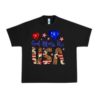 Black god bless the usa Urban Heavy Tee - Artiststas