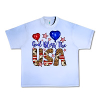 God Bless The Usa Urban Heavy Tee | Teevron