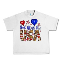Lunar Rock god bless the usa Urban Heavy Tee - Artiststas