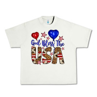 Pistachio god bless the usa Urban Heavy Tee - Artiststas