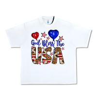 White god bless the usa Urban Heavy Tee - Artiststas