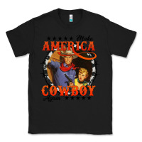 Black make america cowboy again Classic Tee - AdoDesignShop