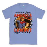 Colony Blue make america cowboy again Classic Tee - AdoDesignShop