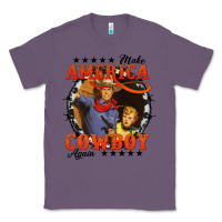 Lavender make america cowboy again Classic Tee - AdoDesignShop