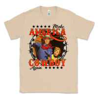 Mushroom make america cowboy again Classic Tee - AdoDesignShop