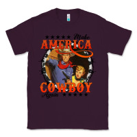 Plum make america cowboy again Classic Tee - AdoDesignShop