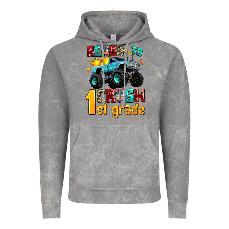 Ready To School Crush 1st Grade Vintage Hoodie by AdoDesignShop | Teevron