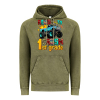 Vintage Olive ready to school crush 1st grade Vintage Hoodie - AdoDesignShop