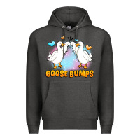 Charcoal Heather goose bumps Premium Hoodie - JahusDesignShop