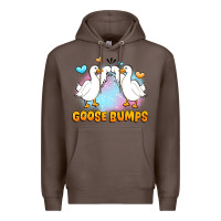Coffee goose bumps Premium Hoodie - JahusDesignShop