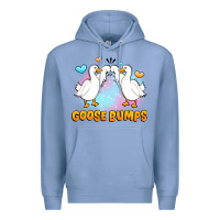 Colony Blue goose bumps Premium Hoodie - JahusDesignShop