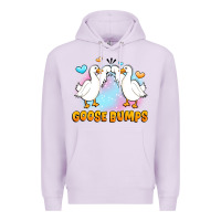 Lilac goose bumps Premium Hoodie - JahusDesignShop