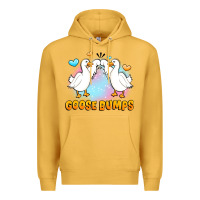 Mustard goose bumps Premium Hoodie - JahusDesignShop