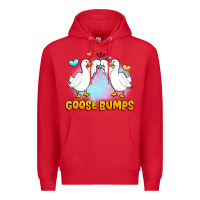 Red goose bumps Premium Hoodie - JahusDesignShop