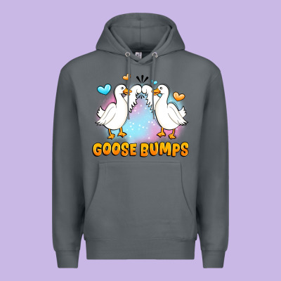Goose Bumps Premium Hoodie Designed By Jahusdesignshop