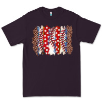 Plum baseball brushstroke Premium Tee - Zillion Design Studio
