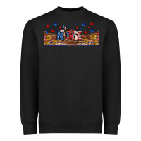 Black american nurse libbey glass Heavyweight Sweatshirt - BundleAndBundleShop