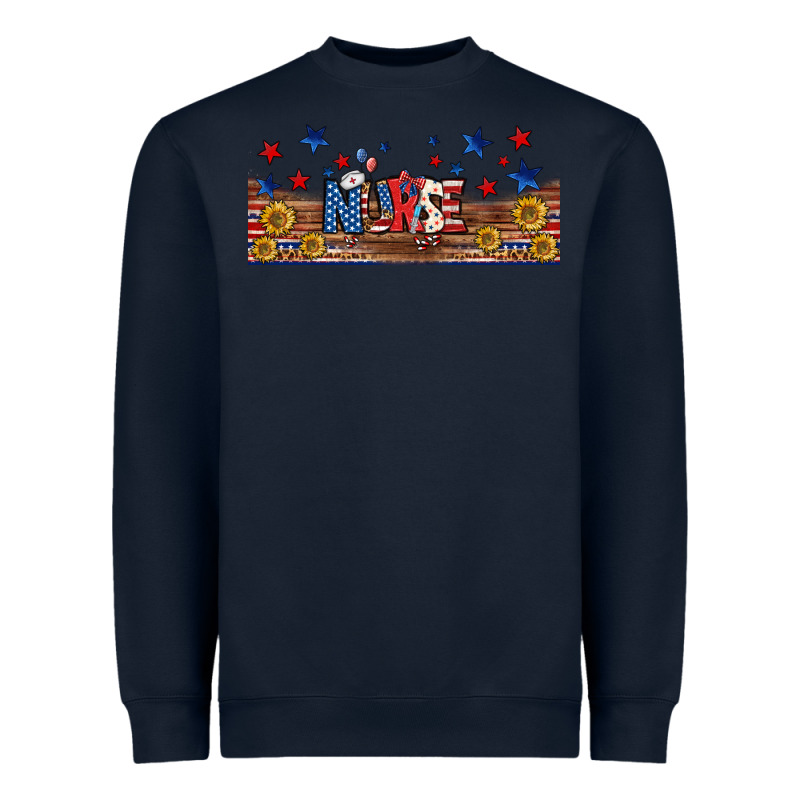 American Nurse Libbey Glass Heavyweight Sweatshirt by BundleAndBundleShop | Teevron