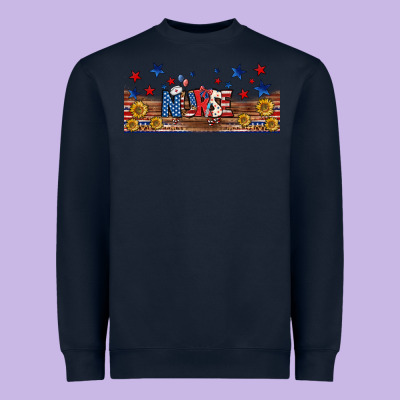 American Nurse Libbey Glass Heavyweight Sweatshirt Designed By Bundleandbundleshop