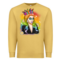 Antique Gold drag queen Premium Sweatshirt - Artiststas