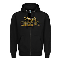 Black christian prayer warrior Zipper Hoodie - MaliasSmallBusiness