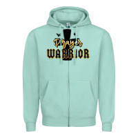 Christian Prayer Warrior Zipper Hoodie | Teevron