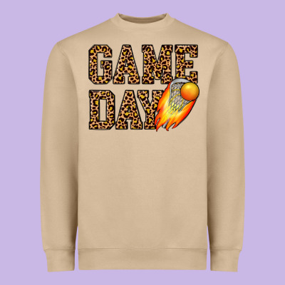 Game Day Lacrosse Heavyweight Sweatshirt Designed By Jahusdesignshop