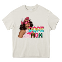 Pink Sunglasses Afro Black Girl Dope Mom Heavy Core Tee | Teevron