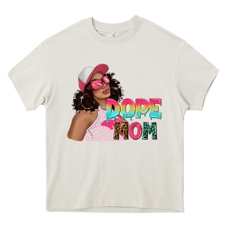 Pink Sunglasses Afro Black Girl Dope Mom Heavy Core Tee by texasbilliewilder | Teevron