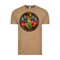 Vintage Coffee race coasters Vintage Tee - AdoDesignShop