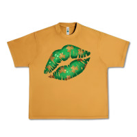 Peanut Butter St. Patrick's Day Lip Urban Heavy Tee - Jasminsmagicworld