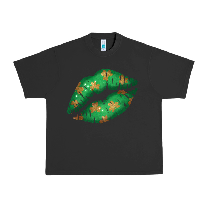 St. Patrick's Day Lip Urban Heavy Tee by Jasminsmagicworld | Teevron