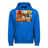 Cobalt fall farm animals Urban Hoodie - CowGirlArtShop