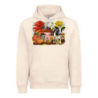 Sandshell fall farm animals Urban Hoodie - CowGirlArtShop