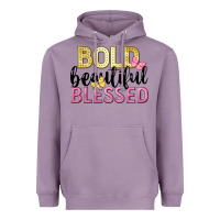 Lavender bold beautiful blessed Heavyweight Hoodie - LillyAllenDesigns