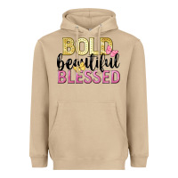 Mushroom bold beautiful blessed Heavyweight Hoodie - LillyAllenDesigns