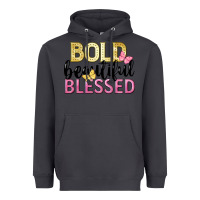 Smoke bold beautiful blessed Heavyweight Hoodie - LillyAllenDesigns