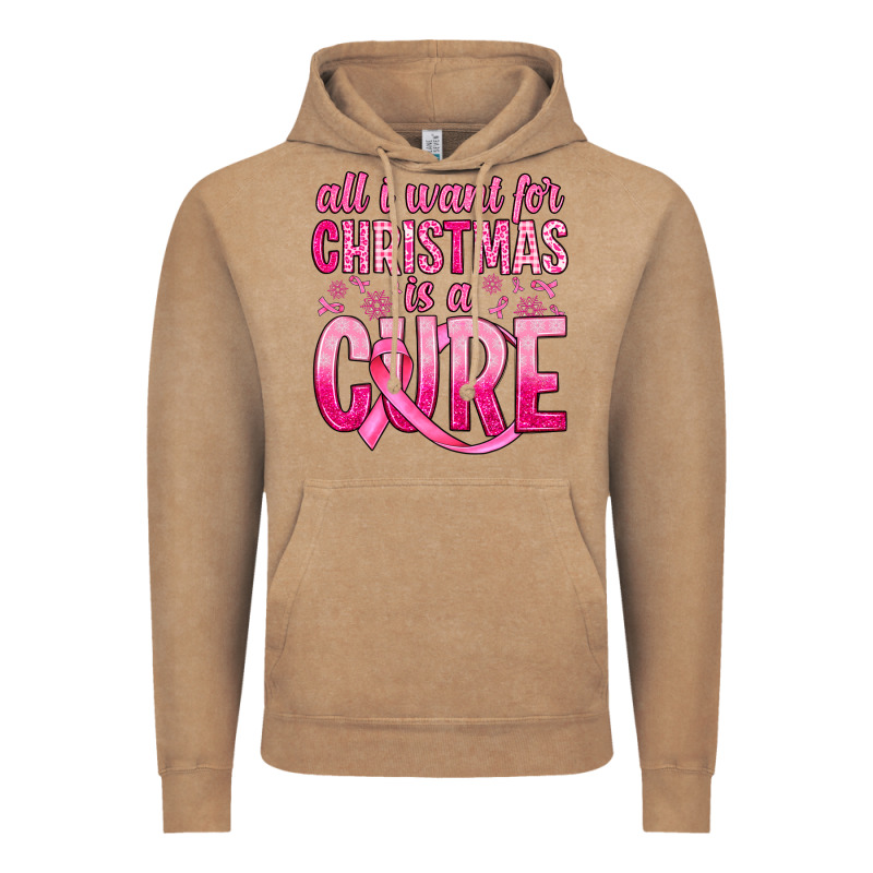 All I Want For Christmas Is A Cure Vintage Hoodie by JahusDesignShop | Teevron