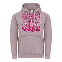 Vintage Zinc all i want for christmas is a cure Vintage Hoodie - JahusDesignShop