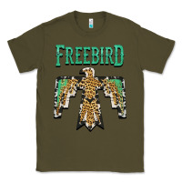 Army Green freebird native american Classic Tee - AdoDesignShop