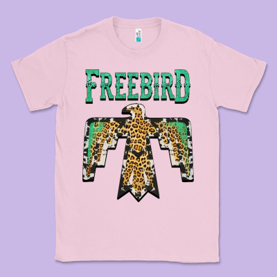 Freebird Native American Classic Tee Designed By Adodesignshop