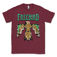 Burgundy freebird native american Classic Tee - AdoDesignShop