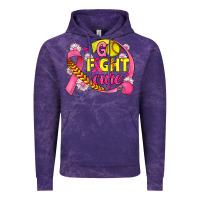 Cloud Purple breast cancer go fight cure softball Vintage Hoodie - JahusDesignShop