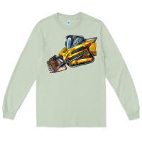Matcha Compact Track Loader Long Sleeve Tee - LillyAllenDesigns