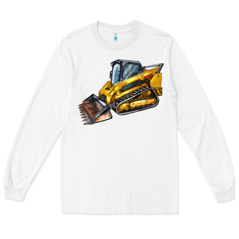 Compact Track Loader Long Sleeve Tee by LillyAllenDesigns | Teevron