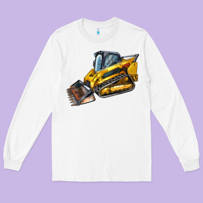 Compact Track Loader Long Sleeve Tee Designed By Lillyallendesigns