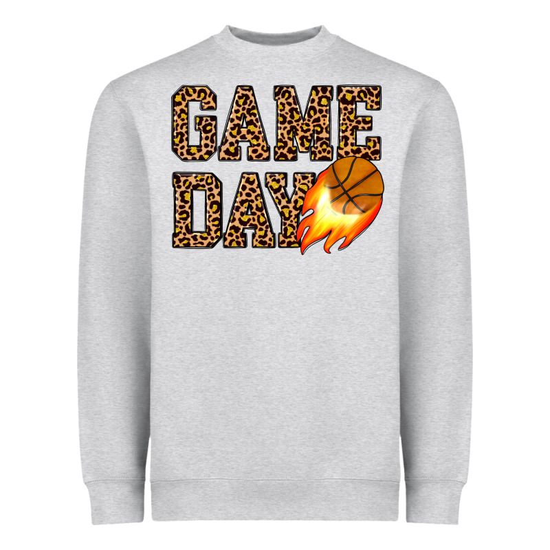 Game Day Basketball Heavyweight Sweatshirt by JahusDesignShop | Teevron